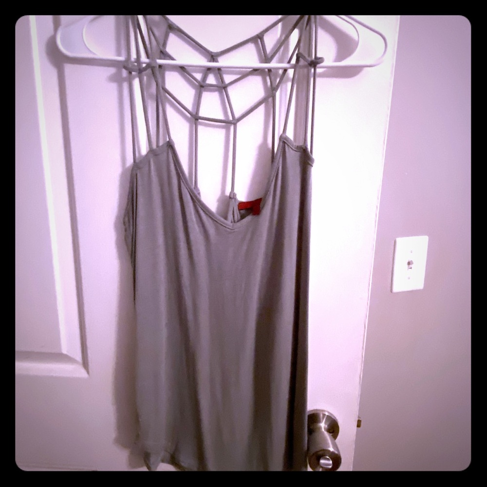 Green tank top